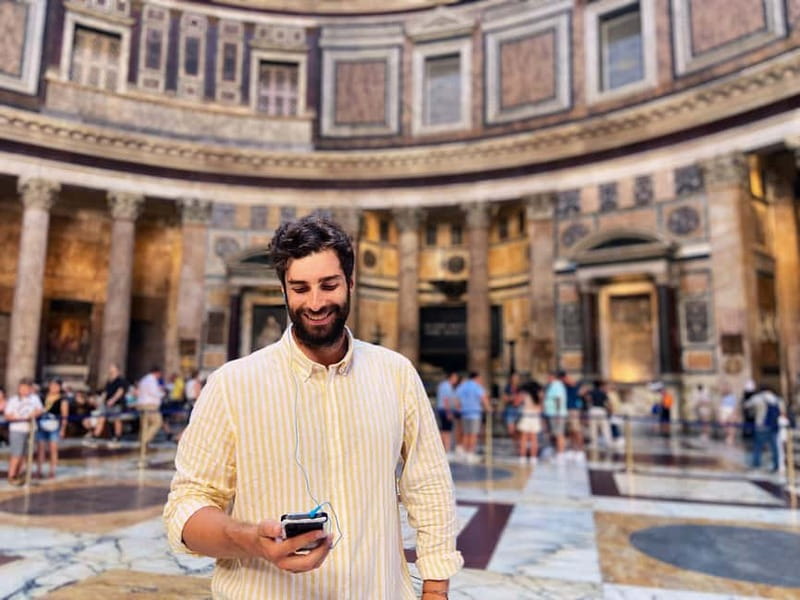 Rome: Pantheon Priority Entry Ticket & Audio Guide App - Key points to know before booking