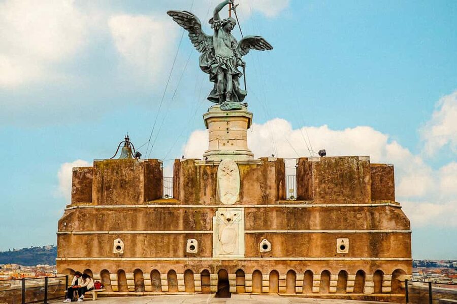 Rome: Skip-the-Line Castel Sant'Angelo Tickets & Audio Guide - The terrace and the payoff at the top