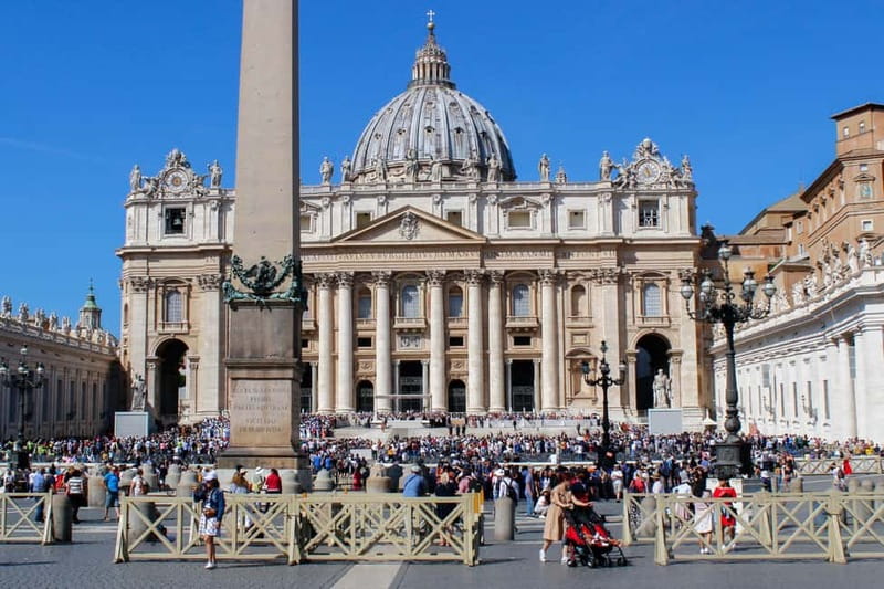 Rome: St. Peter's Basilica and Dome Entry + Audio Guide - Starting at Via di Porta Cavalleggeri 61