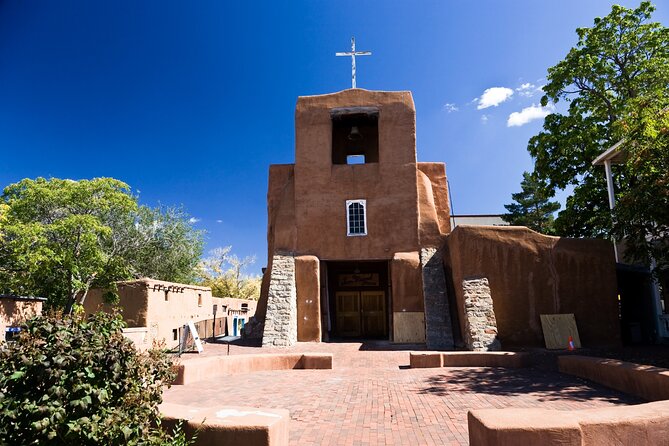 Santa Fe Historic Downtown Smart Phone Audio App Self Guided GPS Walking Tour - A gentle start at San Miguel Chapel