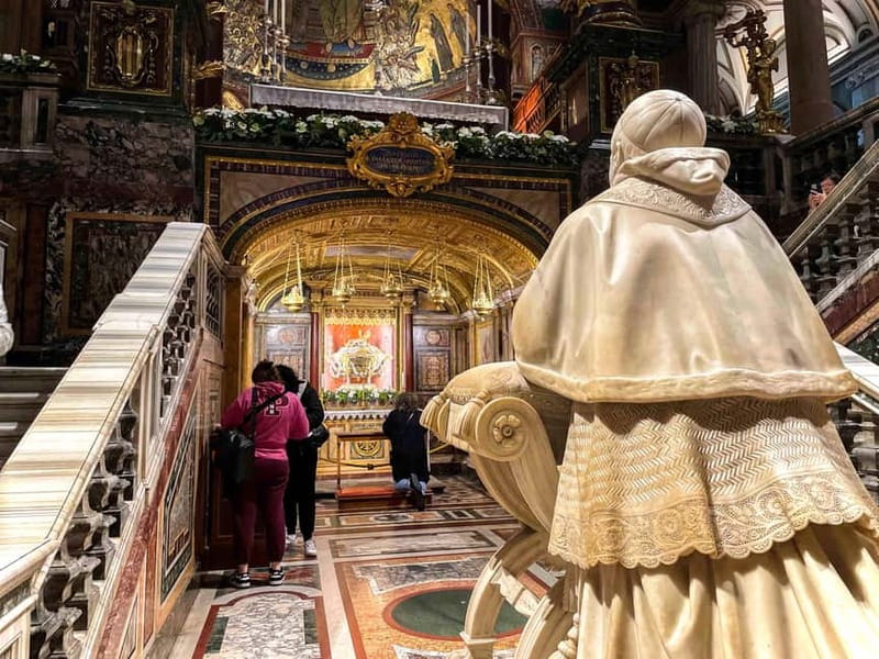 Santa Maria Maggiore: Pope Francis Entry Ticket, Audio Guide - The Crypt of the Nativity and Bernini’s tomb