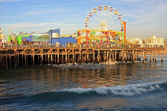 Santa Monica Pier Self-Guided Walking Audio Tour - Pacific Park and the solar-powered Ferris wheel