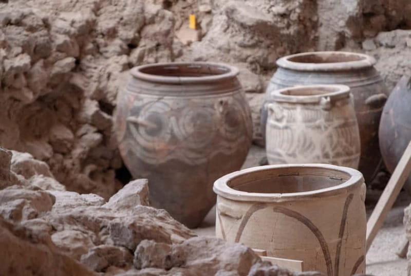Santorini: Akrotiri Ticket with Optional Self-Guided Audios - What You See Along the Route
