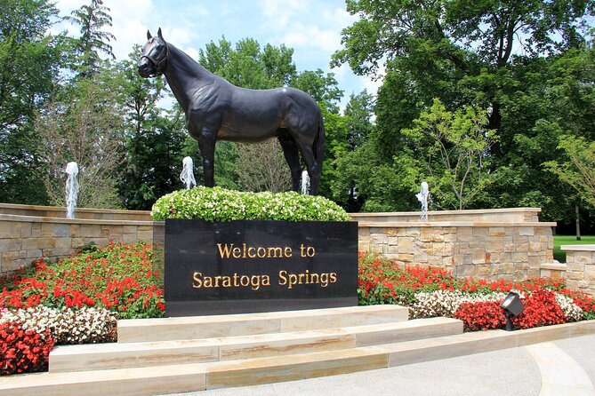 Saratoga Springs Historic Smartphone Guided Audio Walking Tour - Deer Park Spring lets you taste Saratoga