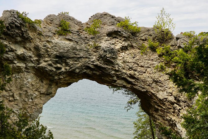 Scenic Mackinac Island: A Self-Guided Cycling Audio Tour - Arch Rock and the island’s geology