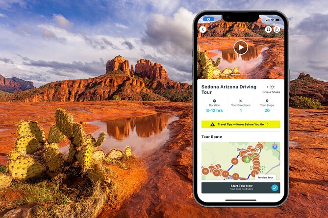 Sedona, Arizona Self-Guided Audio Tour - Chapel of the Holy Cross starts the red rock story