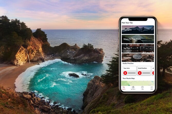 Self-Guided Audio Driving Tour in Big Sur PCH Highway 1 - McWay Falls and the short photo stop