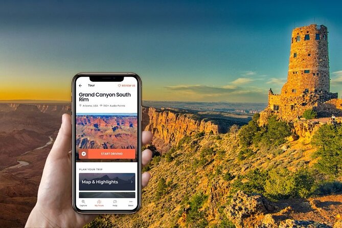 Self-Guided Audio Driving Tour in Grand Canyon South Rim - Start in Williams, Flagstaff, Cameron, or anywhere along the route