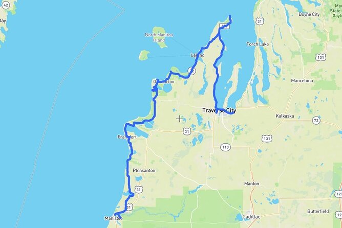 Self-Guided Audio Driving Tour in Michigan Lakeshore, M-22 - How the M-22 audio tour works