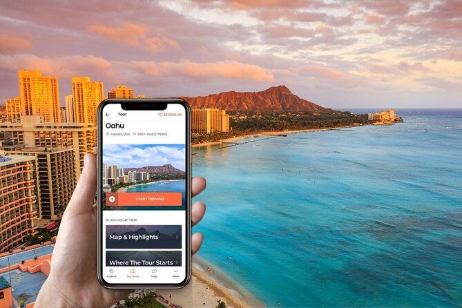 Self-Guided Audio Driving Tour in Oahu Hawaii - Starting in Waikiki and heading toward the North Shore