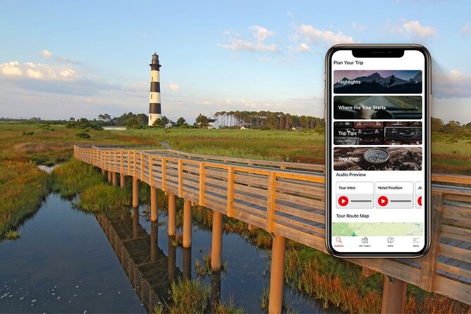 Self-Guided Audio Driving Tour in Outer Banks - How the Outer Banks audio tour works
