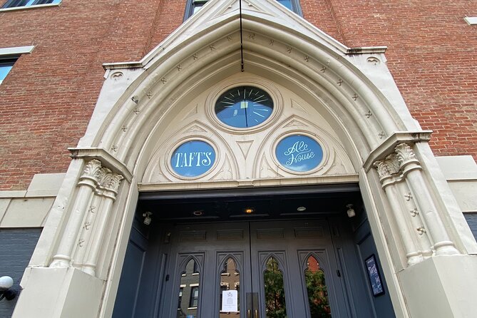 Self Guided Cincinnati Ghost Haunted Walking Tour Audio Tour Music Hall OTR - Symphony Hotel and the Lady in Red