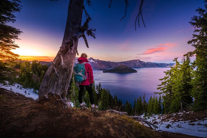 Self Guided Driving Audio Tour in Crater Lake - Starting at the Steel Information Center