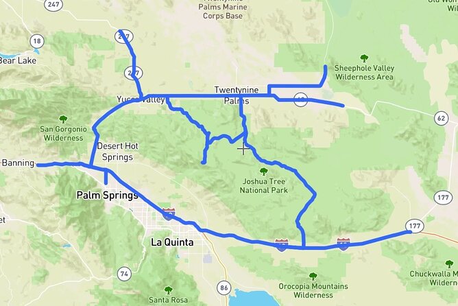 Self-Guided Driving Audio Tour in Joshua Tree National Park - Starting from Palm Springs and preparing your phone
