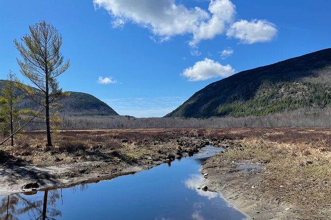 Self Guided GPS Audio Driving Tour Acadia NP From Hulls Cove VC - Jordan Pond, Bubble Rock, and Bubble Pond