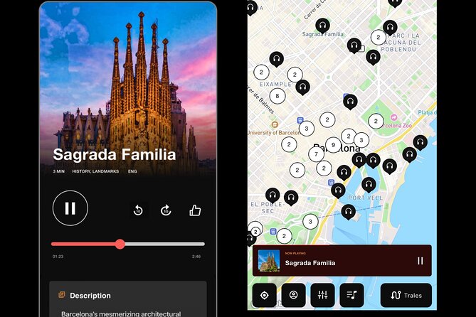 Self-Guided Tours Barcelona: 150+ Captivating Audio Stories - How the Barcelona audio guide works