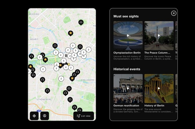 Self Guided Tours Berlin With 100 Captivating Audio Stories - How this Berlin audio tour works