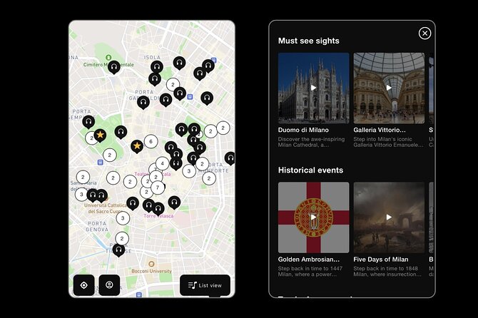 Self Guided Tours In Milan With 100 Captivating Audio Stories - What this Milan audio tour really offers