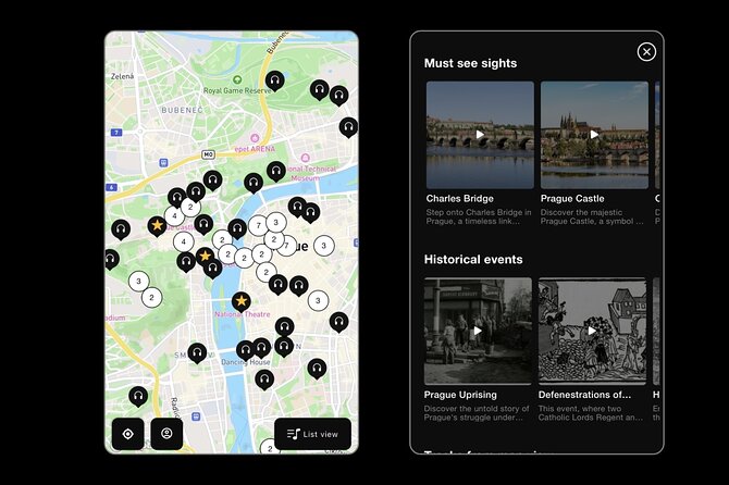 Self Guided Tours Prague With 100 Captivating Audio Stories - Wenceslas Square and Prague’s modern memory