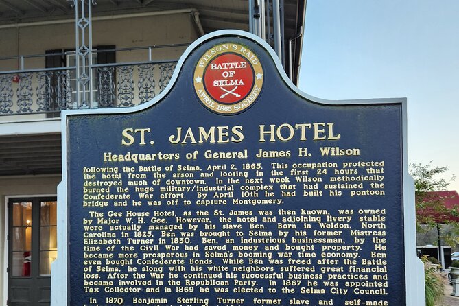 Selma Civil Rights Walk of Freedom Self Guided GPS APP Audio Tour - Thirty minutes through Selma’s streets