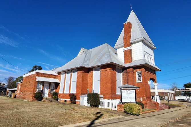 Selma Civil Rights Walk of Freedom Self Guided GPS APP Audio Tour - The courthouse and Rev. James Reeb memorial