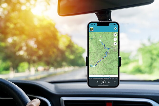 Sequoia National Park Self-Guided Audio Tour - How the Shaka Guide route works