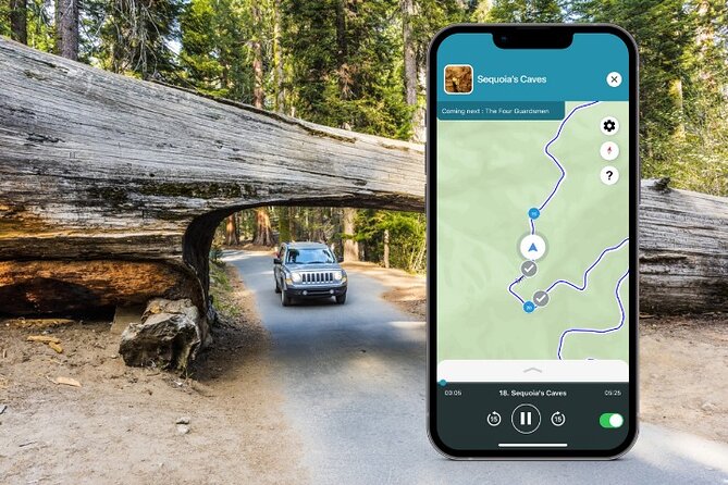 Sequoia National Park Self-Guided Audio Tour - The first big views on Generals Highway