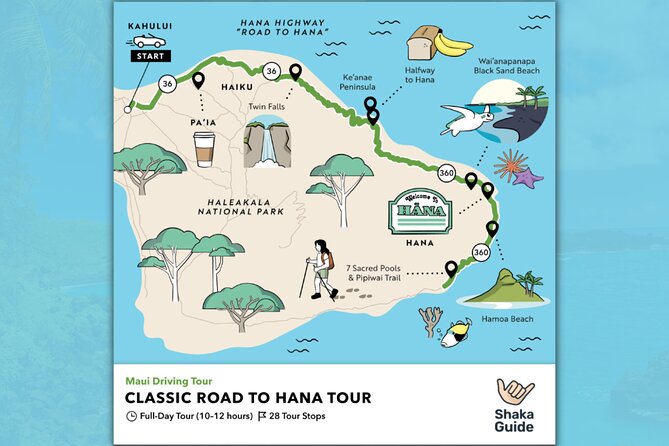 Shaka Guide Maui "Classic" Road to Hana Audio Driving Tour - What you are buying for $19.99