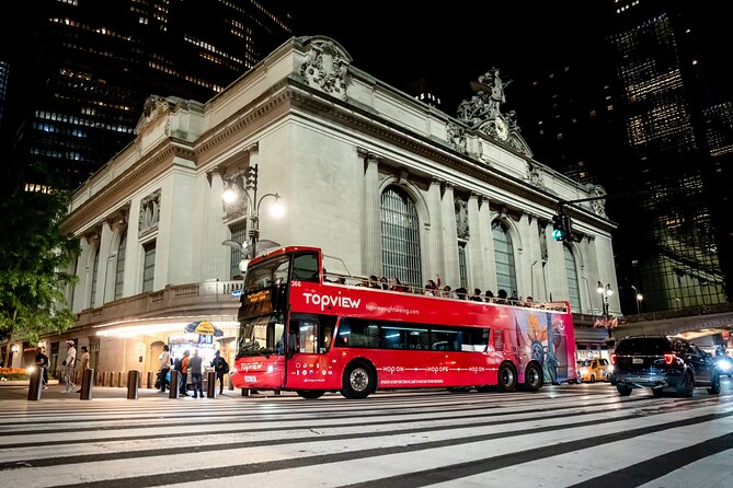 Skyline Night Bus Audio Narrated Tour Experience - Key points at a glance