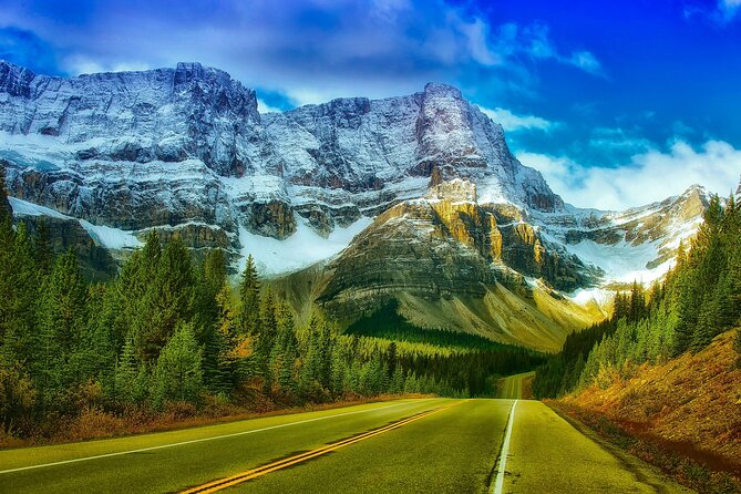Smartphone Audio Driving Tour between Lake Louise and Calgary - Lakes, ski areas, and stops worth considering