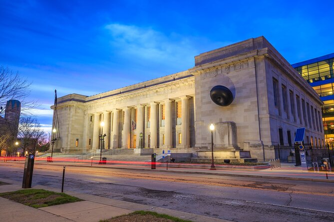 Smartphone Guided Indianapolis Downtown Sites Audio Walking Tour - The Indiana War Memorial and Museum