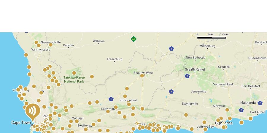 South Africa: Audioguide App for Garden Route & Western Cape - Six hours of audio, used at your pace