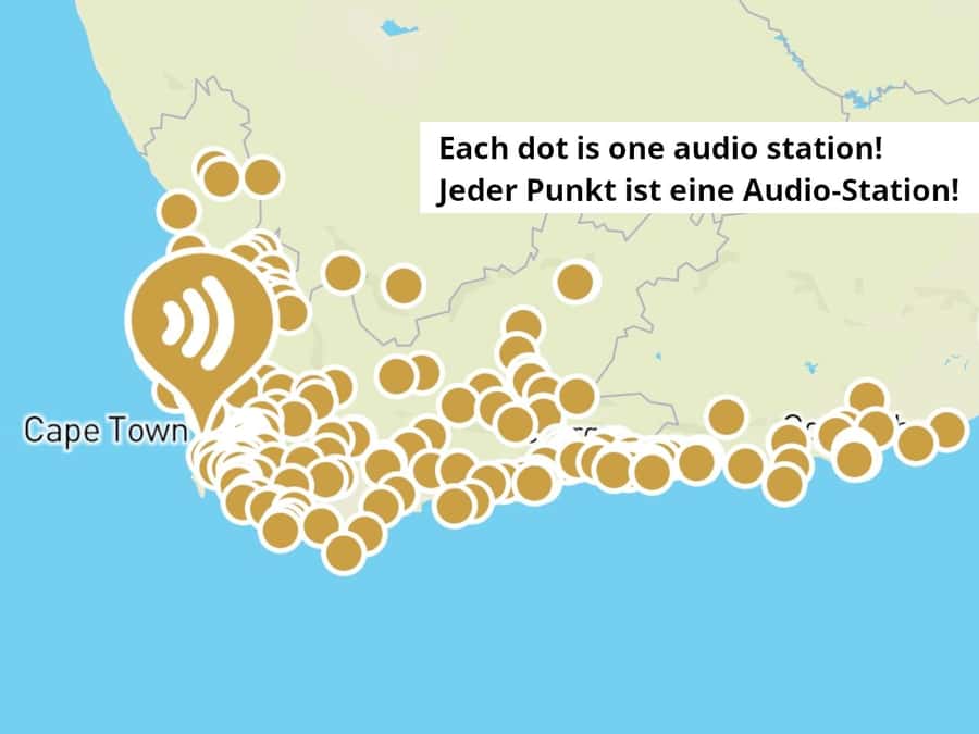 South Africa: Audioguide App for Garden Route & Western Cape - From Cape Town into the Western Cape