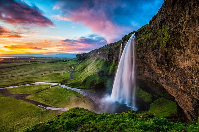 South Coast Iceland from Reykjavik with Guide & Touchscreen Audio - Skógafoss, Spray, and the View From Above
