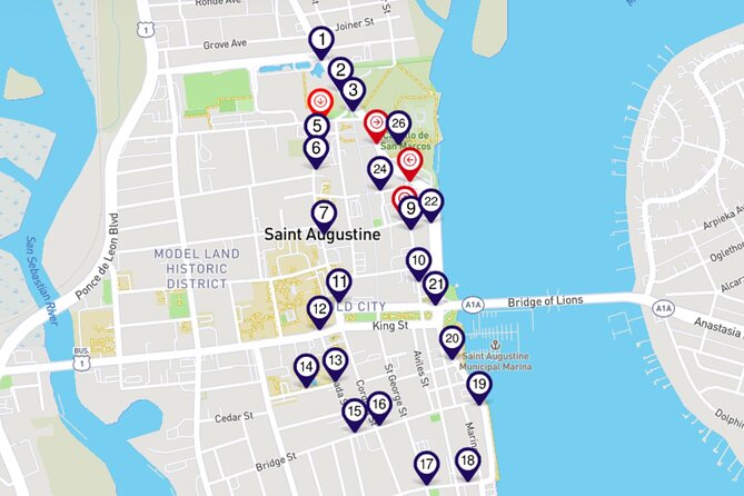 St. Augustine's Lost Souls: a Smartphone Audio Ghost Tour - Tolomato Cemetery and Two Haunted Inns