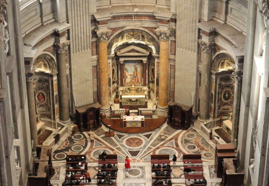 St. Peter’s Basilica with Optional Dome Ticket & Audioguide - The elevator option saves energy, not all the steps