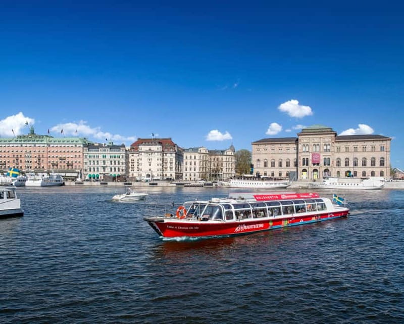 Stockholm: Royal Bridges & Canal Boat Tour with Audio Guide - Why Stockholm makes sense from the water