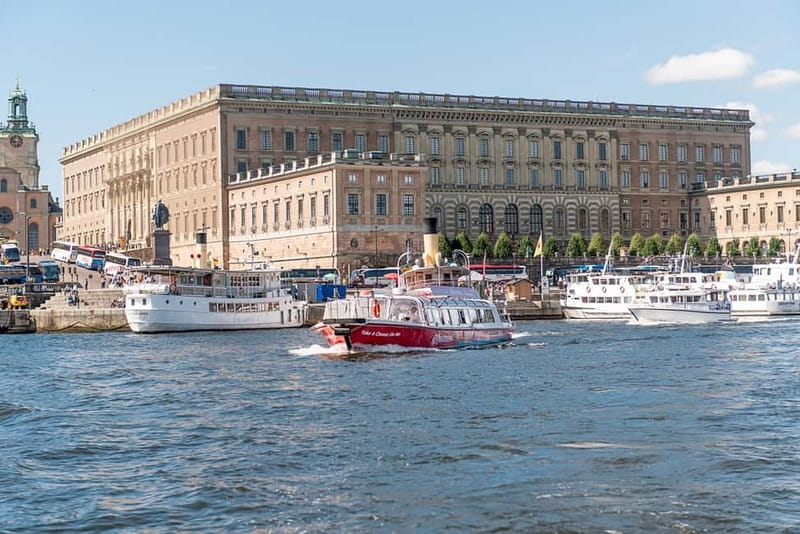 Stockholm: Royal Bridges & Canal Boat Tour with Audio Guide - Riddarholmen and Södermalm from the boat