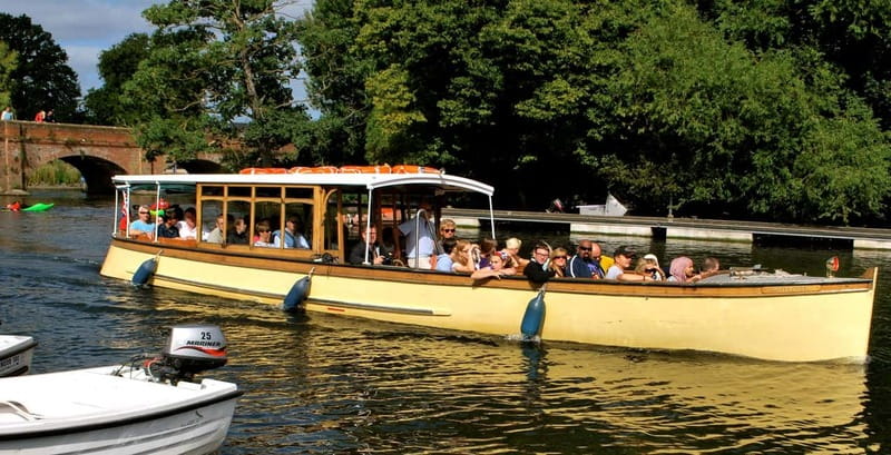 Stratford-upon-Avon: River Cruise & City Audio Tour - The Royal Shakespeare Theatre and river views