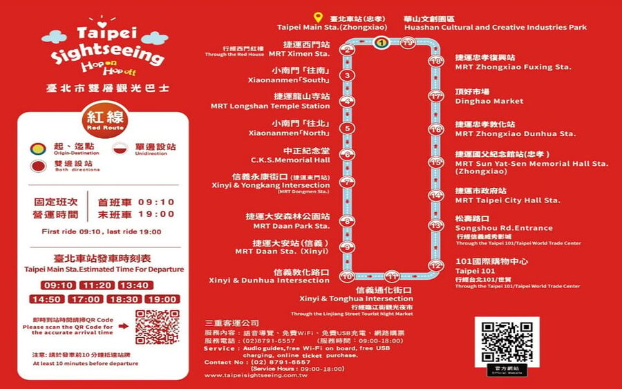 Taipei: Hop-On Hop-Off Sightseeing Bus with Audio Guide - National Palace Museum and Taipei’s museums