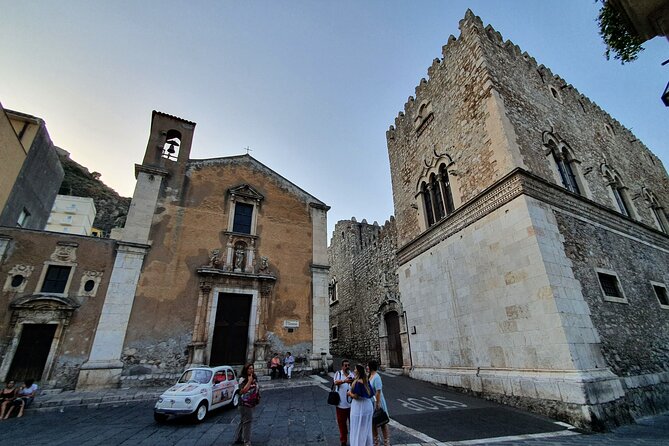 Taormina: A Self-Guided Audio Tour of Sicily’s Hilltop Town - Starting at Porta Catania with Mount Etna in view
