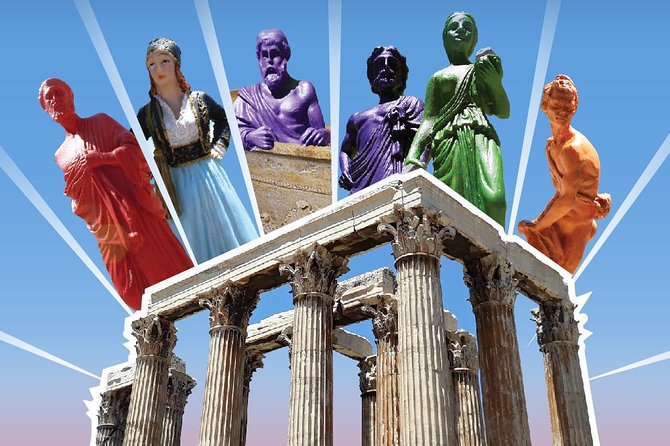 Temple of Olympian Zeus: Self-Guided Audio Tour on your Phone (without ticket) - Apollo Delphinios brings a different tone