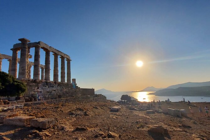 Temple of Poseidon and Cape Sounion Sunset Tour with Audio Guide - Arriving at the Temple of Poseidon