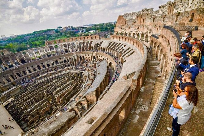 The Colosseum's Attic with 3rd, 4th & 5th Levels with Audio Guide - The fourth and fifth tiers: Rome from above