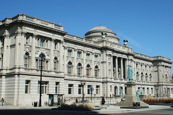 The Grand Walk: A Self-Guided Audio Tour through Milwaukee - The theater and the city’s grand buildings