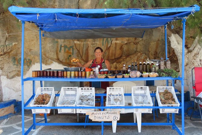 The Santa Maria 3 Island Cruise in the Aegean w/ Free Audio Guide - Vathy on Kalymnos: local tastes and lunch