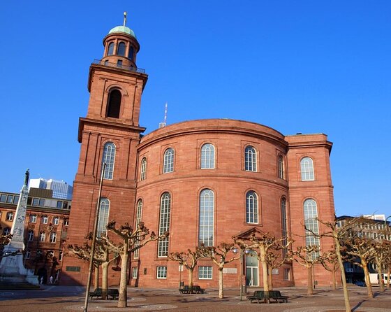 The Tales of Frankfurt's New Old Town: A Self-Guided Audio Tour - Old St. Nicholas Church and the Roman walls