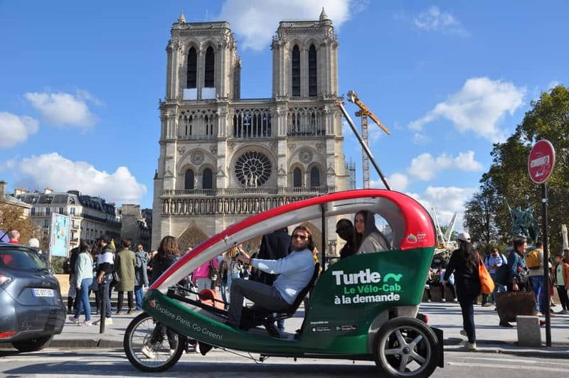 The Tout Paris Private Rickshaw bike Tour with Audio Guide - Key points to know before you book
