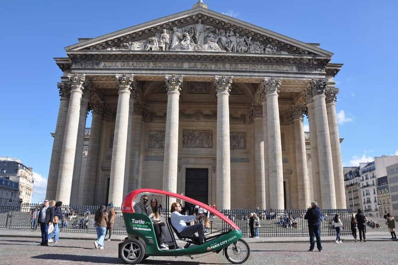 The Tout Paris Private Rickshaw bike Tour with Audio Guide - Is $147 good value for two people?