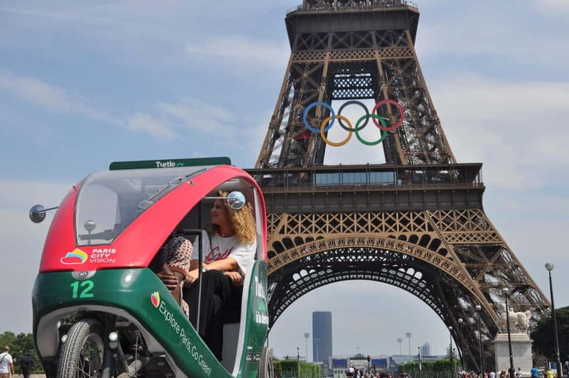 The Tout Paris Private Rickshaw bike Tour with Audio Guide - From the Louvre to Notre Dame